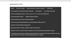 Desktop Screenshot of euphoriatric.com