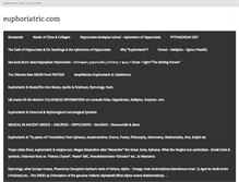 Tablet Screenshot of euphoriatric.com